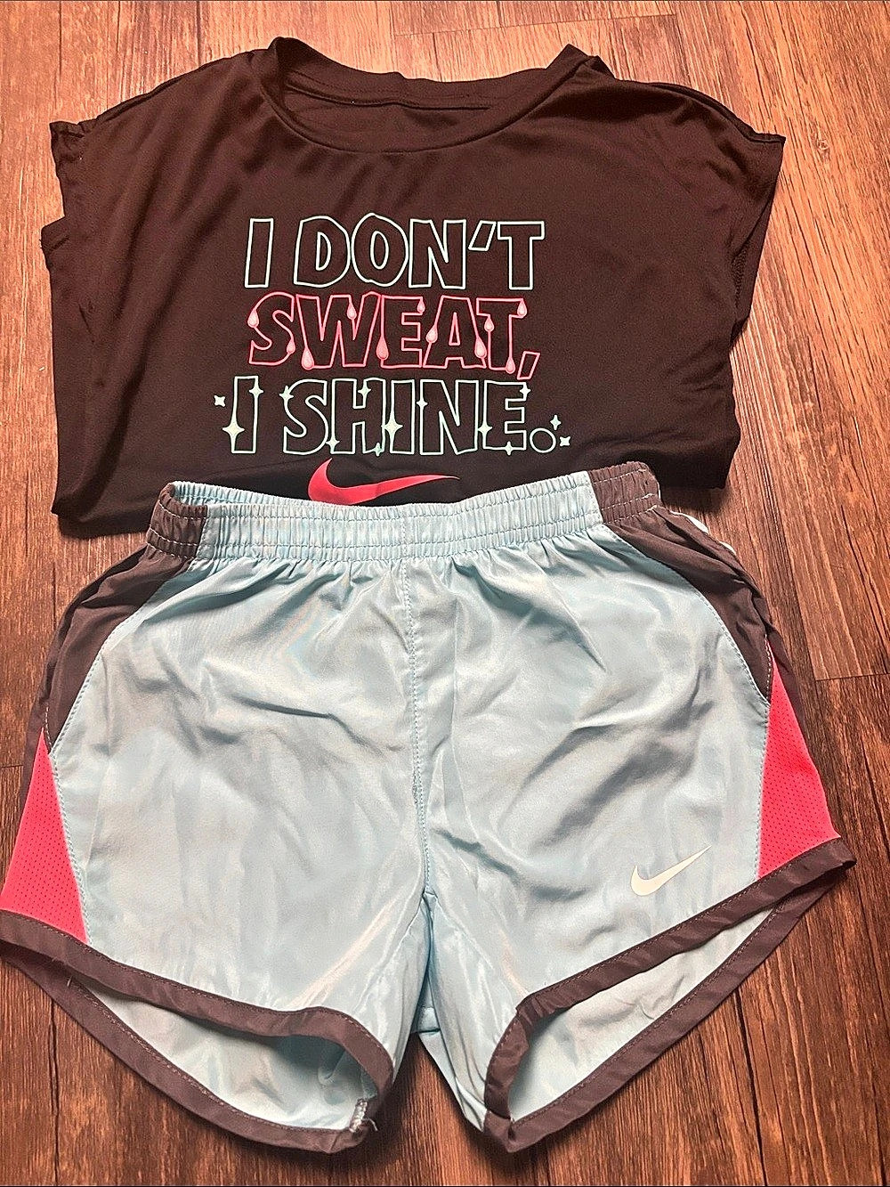 Nike Dri Fit T-Shirt and Shorts Set